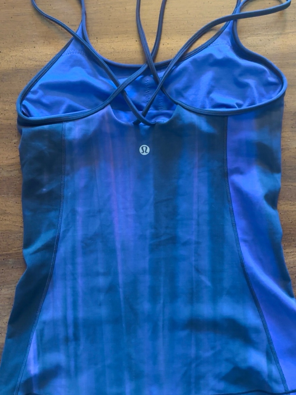 Lululemon Rare Ombré Blue and Purple Tank Top